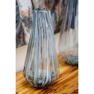 Glass Drip Vase