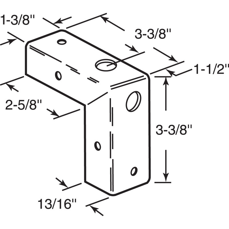 Primeline Bi Fold Door Corner Repair Bracket Wayfair