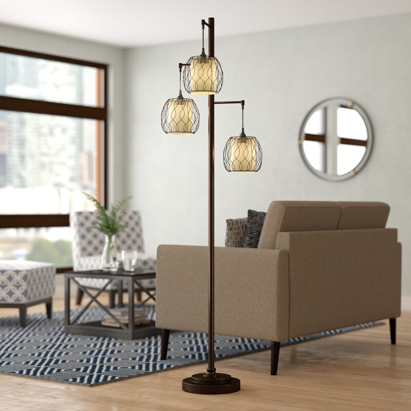 wayfair floor lamps with table