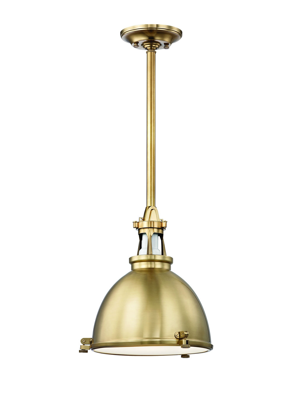 wirecutter coat rack on Hudson Valley Lighting Massena 1 Light Unique Statement Dome Pendant Perigold