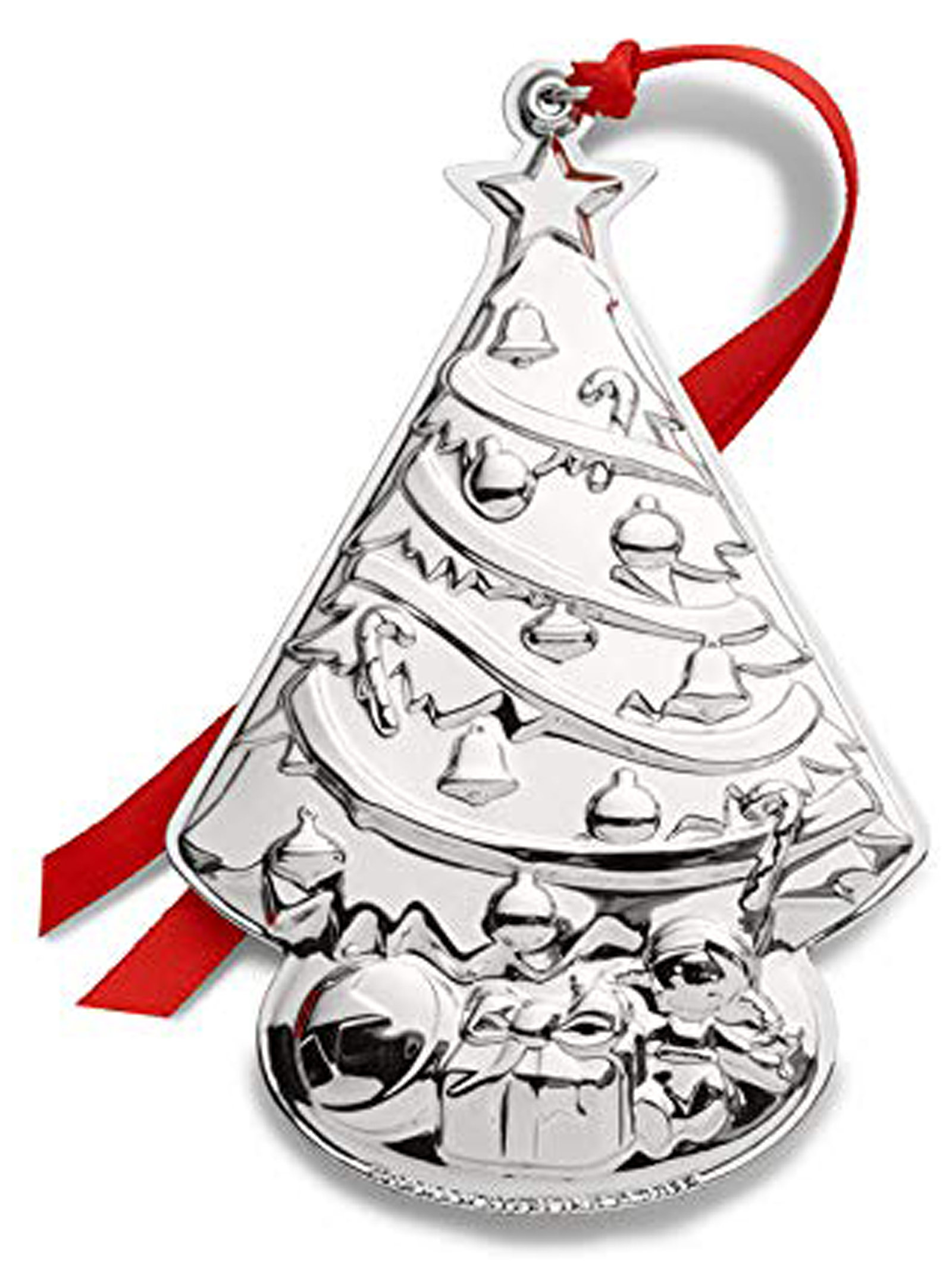 Gorham 2019 Sterling Christmas Tree Holiday Shaped Ornament Wayfair