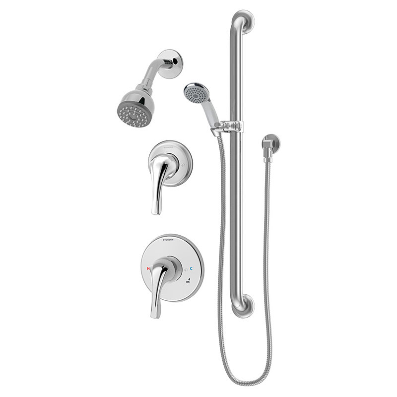 Symmons Origins Pressure Balanced Diverter Handheld Shower Head Origins Pressure Balanced Diverter Handheld Shower Head Complete System