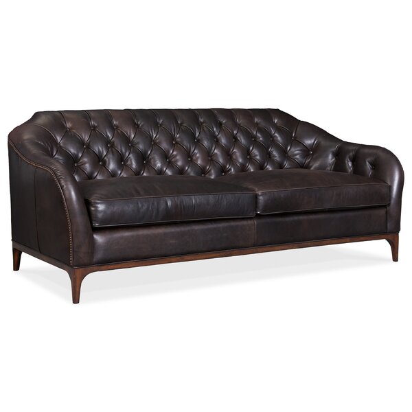 Hooker Furniture Mozart Leather Sofa | Wayfair