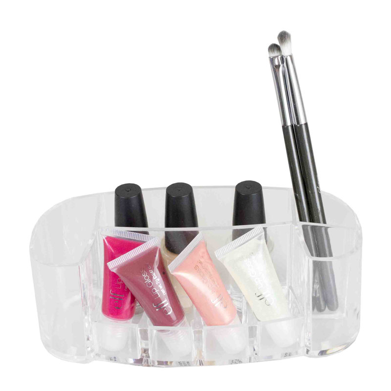 Home Basics Oval Cosmetic Organizer Wayfair