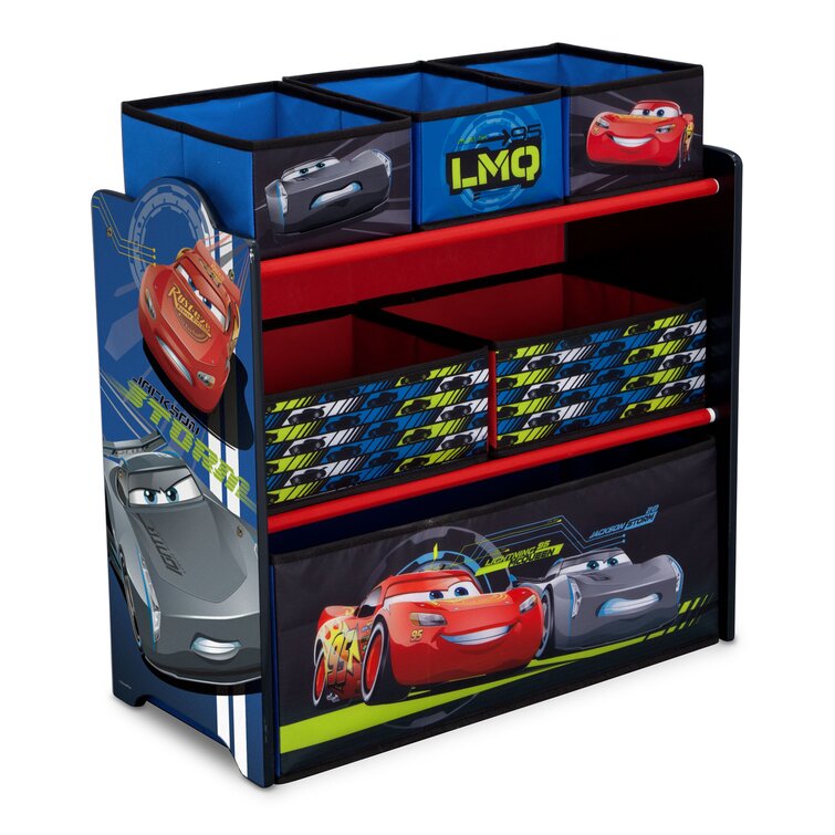 Delta Children Disney/Pixar Cars Multi-Bin Toy Organizer & Reviews ...