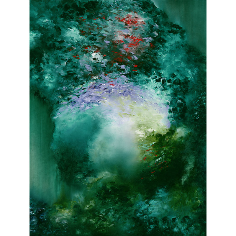 Greenbox Art Emerald By Ava Sharifian Print Of Painting On