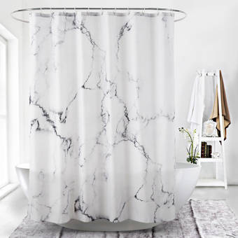 The Holiday Aisle Engstrom Single Shower Curtain Reviews Wayfair