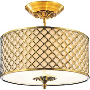 Gloria 3-Light Semi Flush Mount