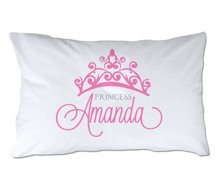 princess personalized pillowcase