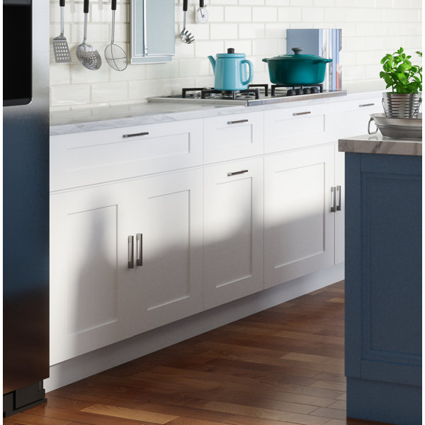 Ebern Designs Frits Shaker 36" x 36" Kitchen Wall Cabinet ...