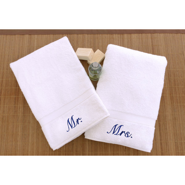 mr & mrs towels