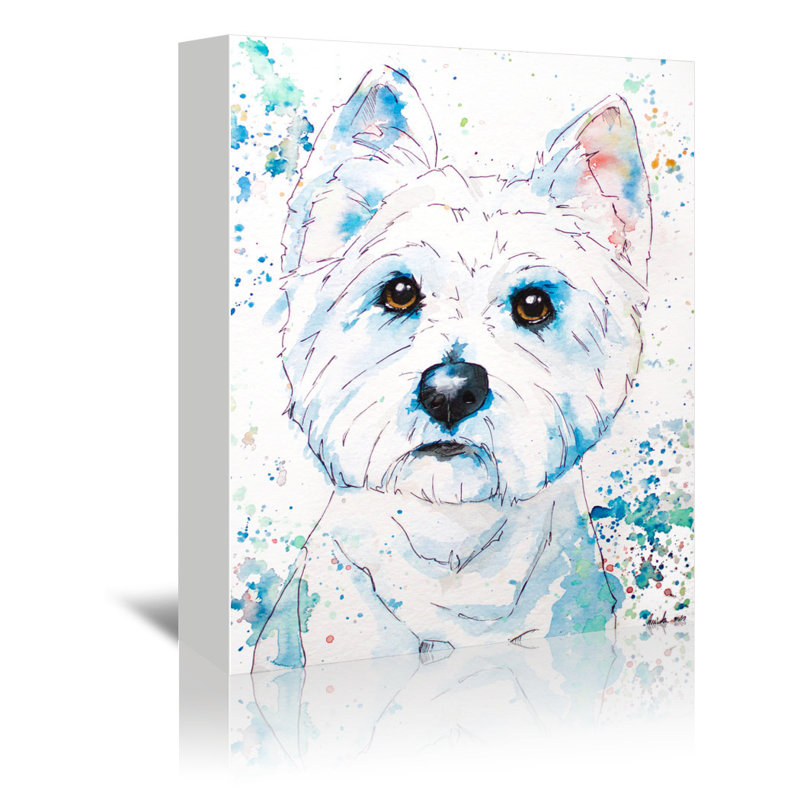 East Urban Home West Highland Terrier Graphic Art Print On
