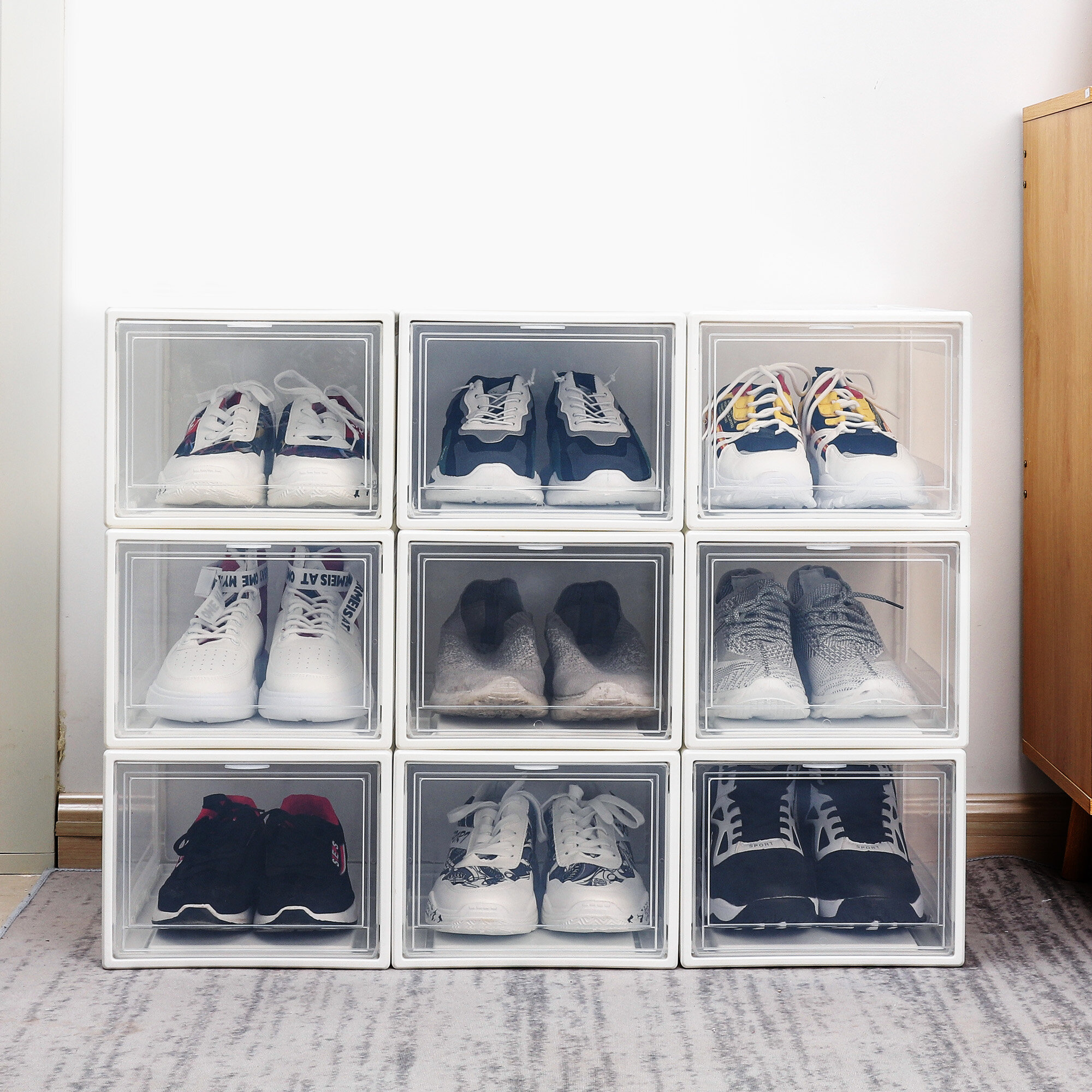 large shoe storage