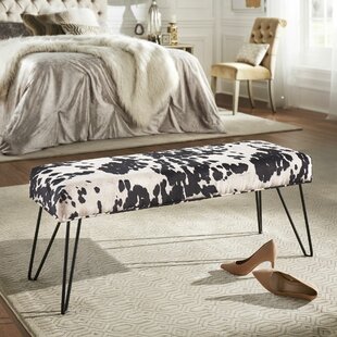 Harrod Upholstered Bench By Union Rustic