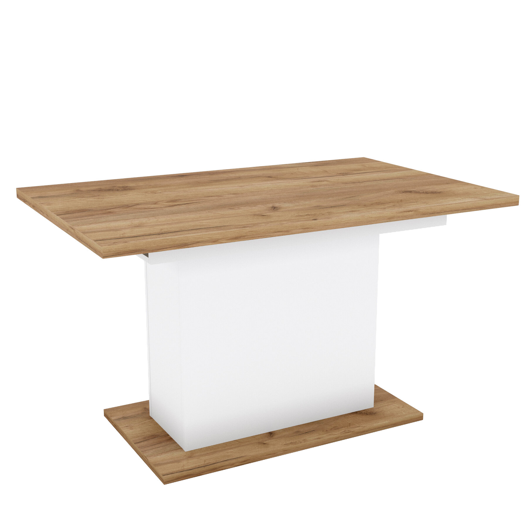 طاقم محرج إيقاعي  Rosecliff Heights Delshire Extendable Pedestal Dining Table | Wayfair