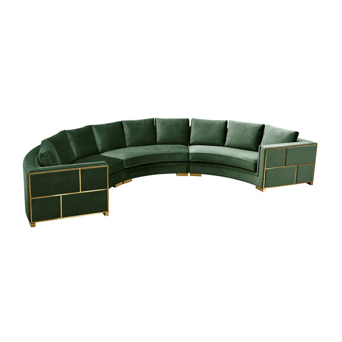 Pooler Symmetrical Modern Curved Sectional Pooler Symmetrical Modern Curved Sectional