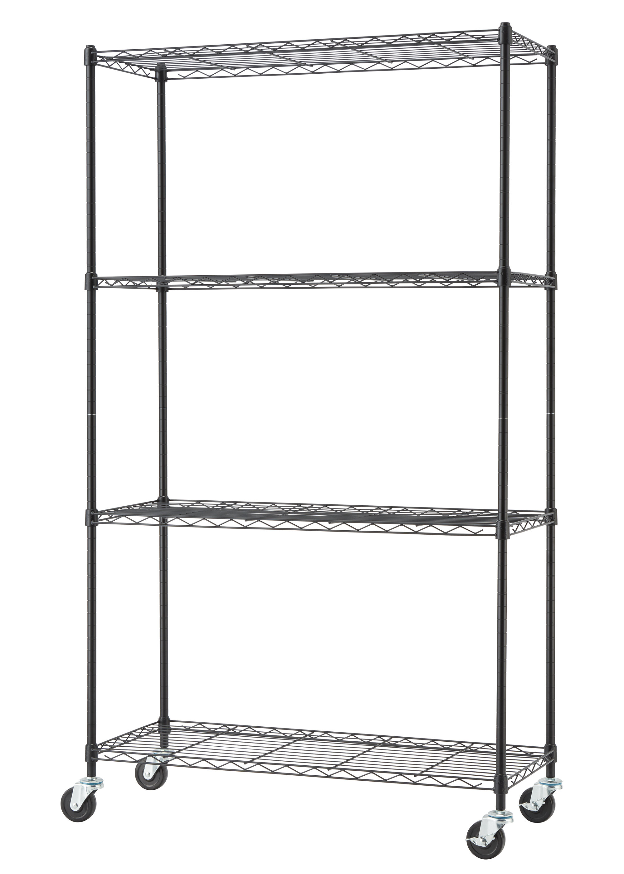 Details about   Heavy Duty Garage Shelf Steel Metal Storage 4 Level Adjustable Shelves MS 200 