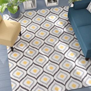 Gold Yellow Rugs You Ll Love Wayfair Walmsley Moroccan Gray Yellow Area Rug