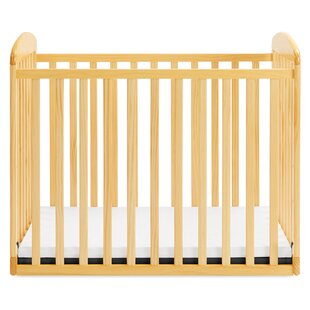 honey oak crib