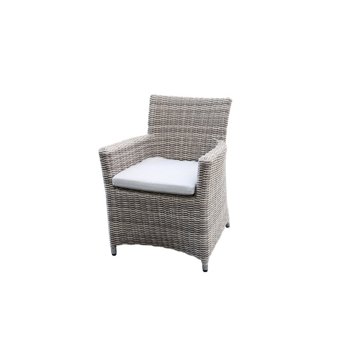 Soto Outdoor Wicker Patio Dining Chair With Cushion Soto Outdoor Wicker Patio Dining Chair With Cushion