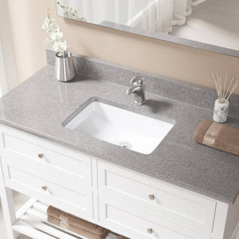 Barclay Ashley Vitreous China 20 Wall Mount Bathroom Sink With Overflow Wayfair