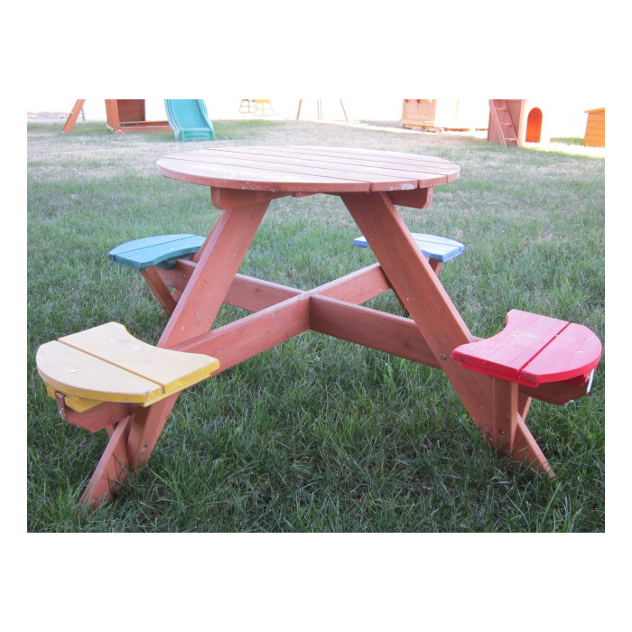Harriet Bee Detweiler Kids Picnic Table Reviews Wayfair
