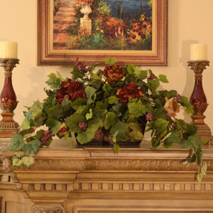 Grape Ivy Hydrangeas Floral Arrangement