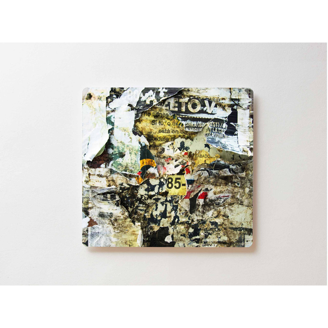 LoftDesigns Metallbild grafische Kunst