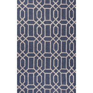 Blondell Hand-Tufted Blue Area Rug