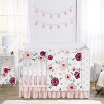 red nursery bedding