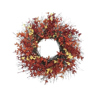 Dried Flowers and Wreaths LLC Floral Wreath & Reviews | Wayfair