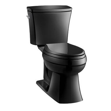 K-3948-0,7 Kohler WellworthÂ® 1.28 GPF Water Efficient Elongated Two-Piece  toilet (Seat Not Included) & Reviews | Wayfair