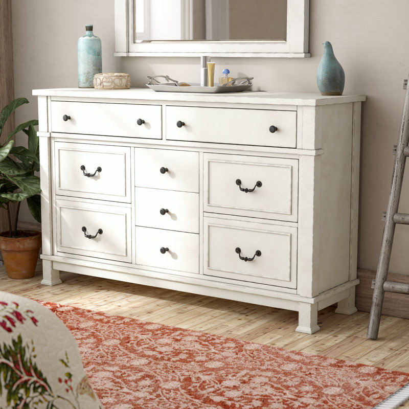Three Posts Derwent 9 Drawers Standard Dresser Reviews Wayfair Three Posts Derwent 9 Drawers Standard