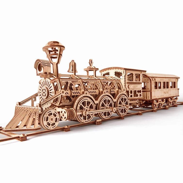 Details about   Building TrainModel Kits 3D Wooden Puzzle Toy For Children Teen Luxury Puzzle */