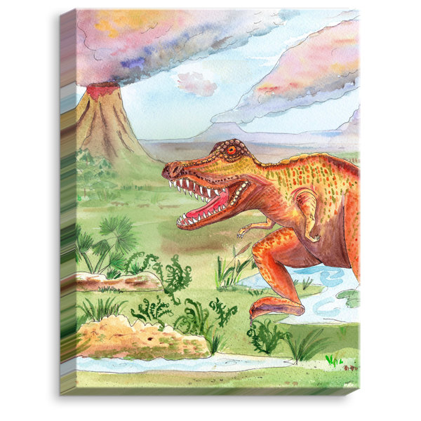 Dianochedesigns Dinosaur Iii By Catherine Holcombe Painting