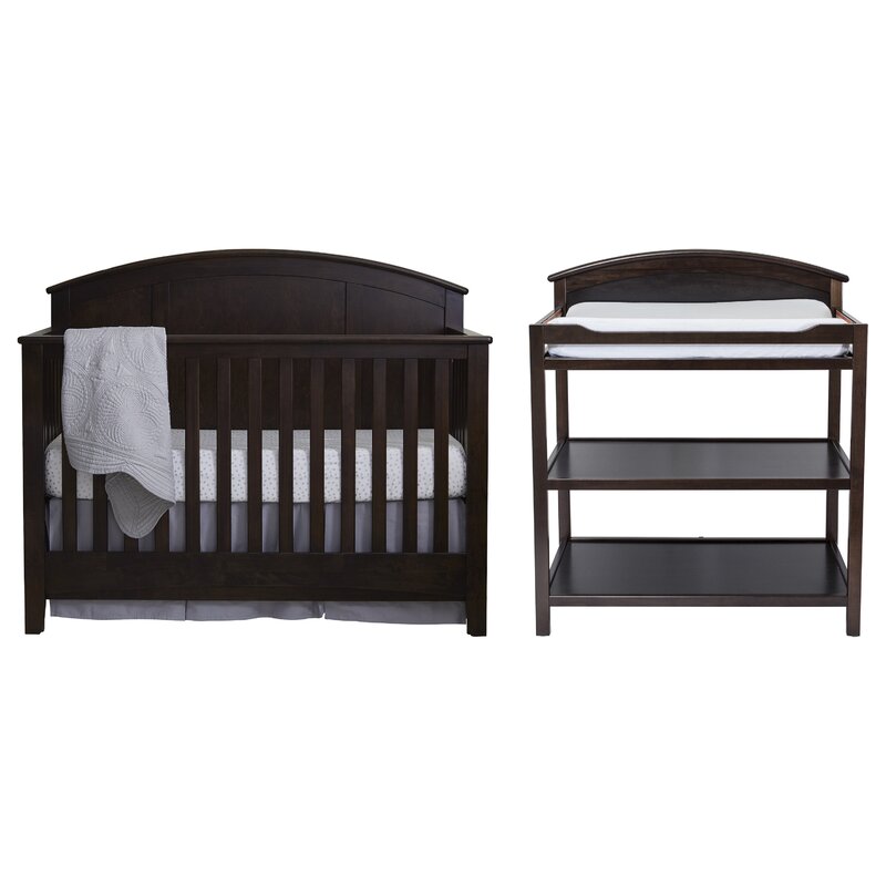 brown nursery furniture sets