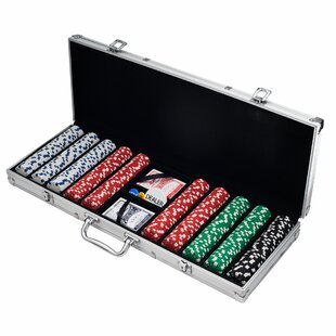 Poker Chips Clay Composite Dice Striped 11.5 Grams Black 10 Pieces 