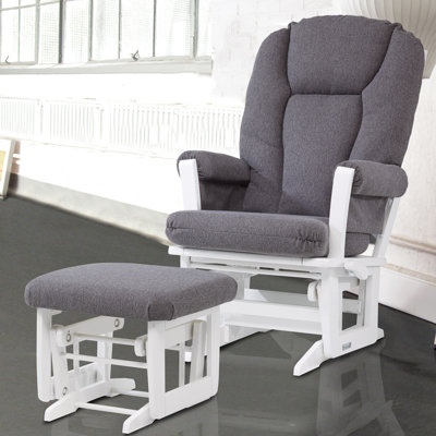 glider and nursing ottoman