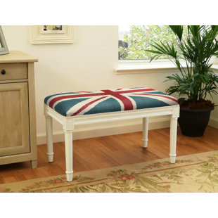 Go to store & view more images Charlton Home Ranieri Britannia Wood Bench