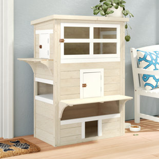 Outdoor Insulated Cat House Wayfair Gatsby Cat House