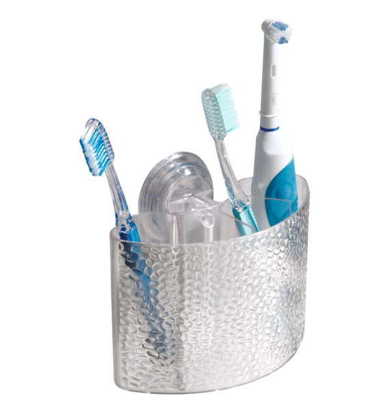 3.6 x 6.5 inches Studio 71 Paint Brush Bath with Lid and Brush Storage