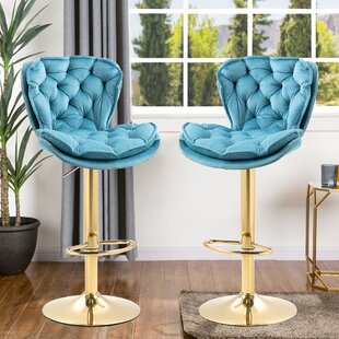 teal bar stools set of 3