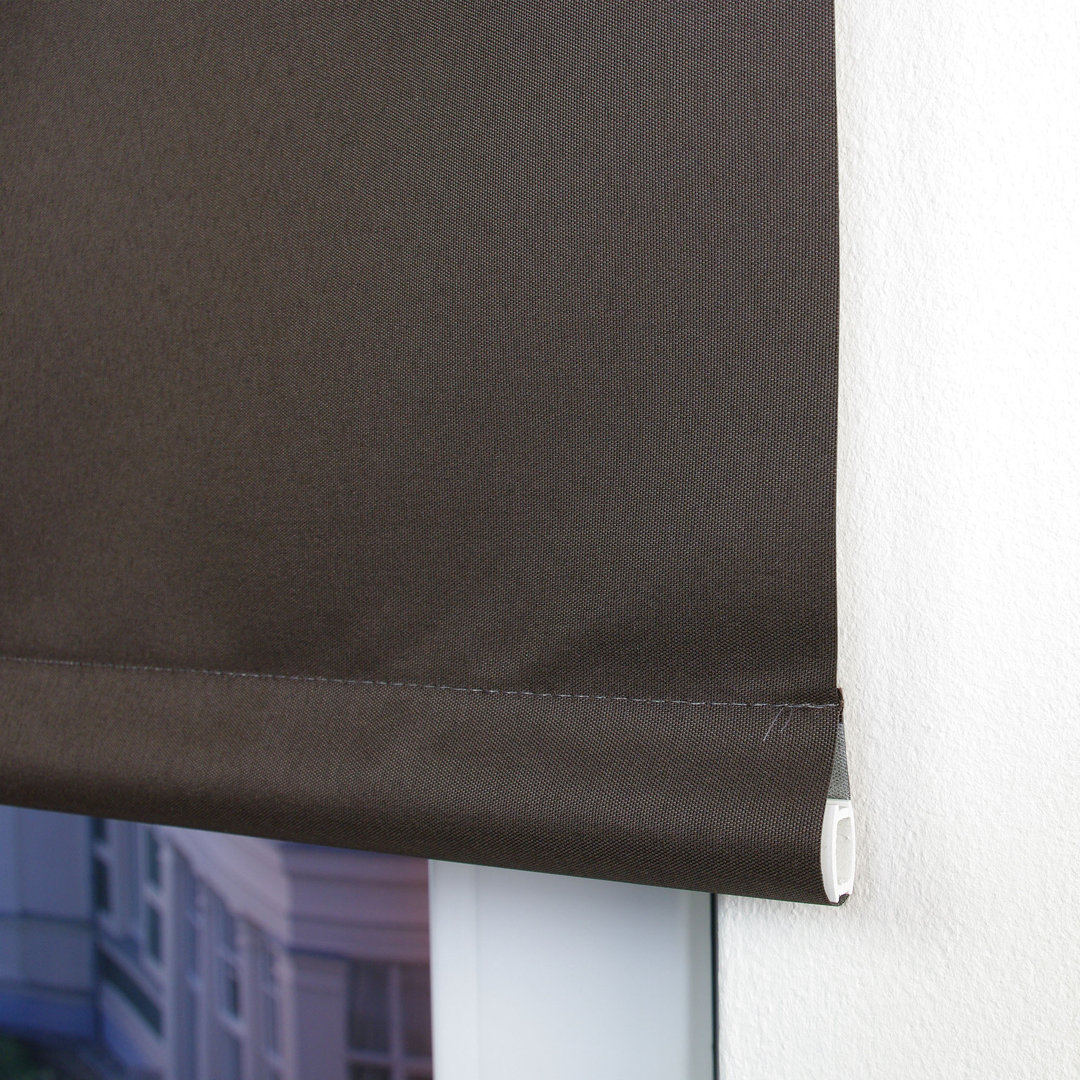 17 Stories Springrollo Thermo-Abdunklung Größe: 112 x 180 cm, Farbe: Braun