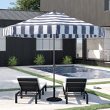 Modern Stripe Patio Umbrellas Allmodern