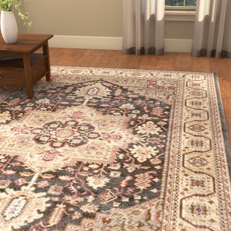 Darby Home Co Alto Navy Natural Area Rug Reviews Wayfair Alto Navy Natural Area Rug