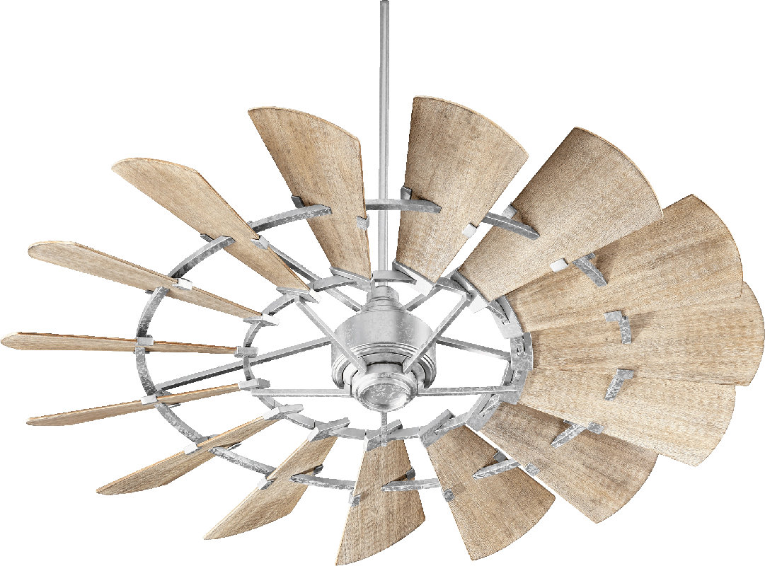 Laurel Foundry Modern Farmhouse Froid 60 Windmill 15 Blade Froid 60 Windmill 15 Blade Ceiling Fan