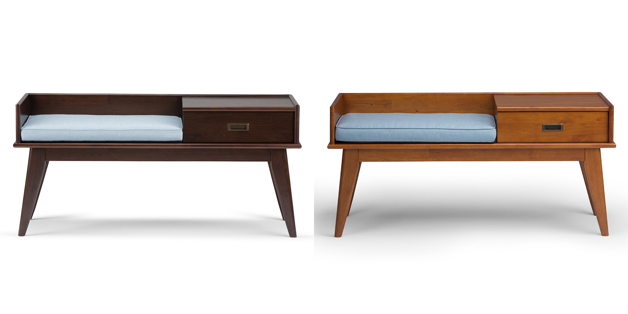George Oliver Halvorson Wood Storage Bench Reviews Wayfair Ca