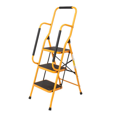 Coosa 3 - Step Steel Lightweight Folding Step Stool