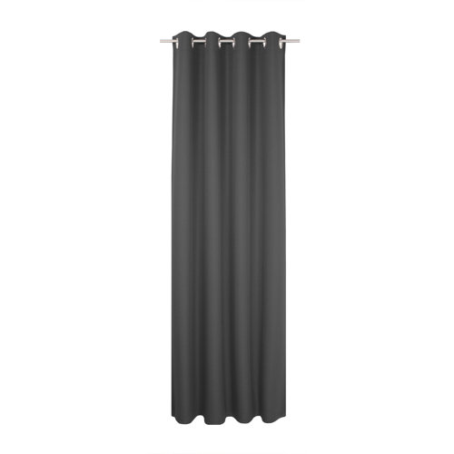 Bolte Eyelet Blackout Thermal Single Curtain Brayden Studio Colour: Berry, Size: 132 W x 175 Dcm