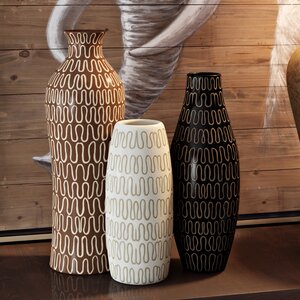 3 Piece Tolek Vase Set